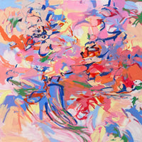 Summer Party 36" x 36" - Petroff Gallery - Painting