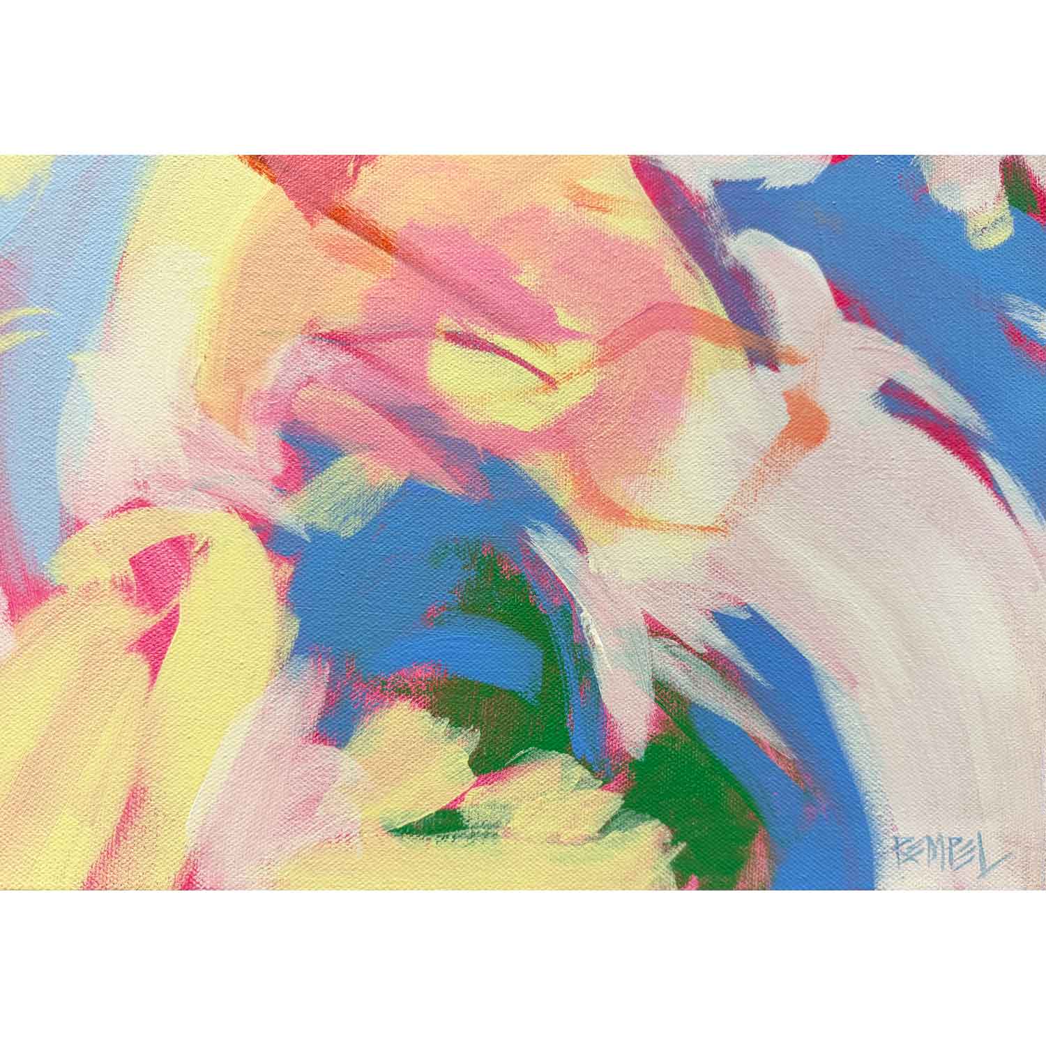 Summer Party 36" x 36" - Petroff Gallery - Painting
