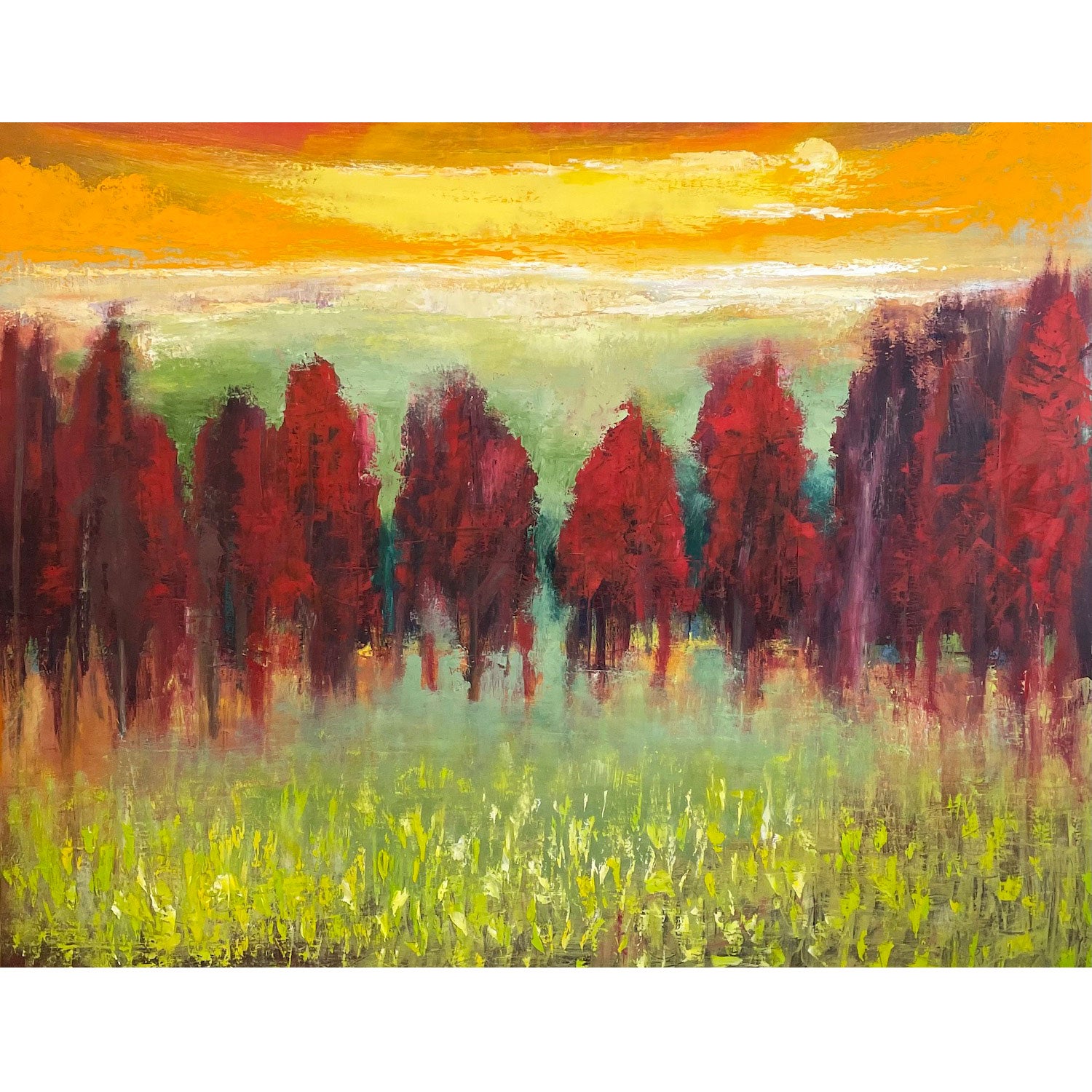 Summer Flashback 48" x 60" - Petroff Gallery -  - Paul Chester - Summer Flashback 48" x 60"