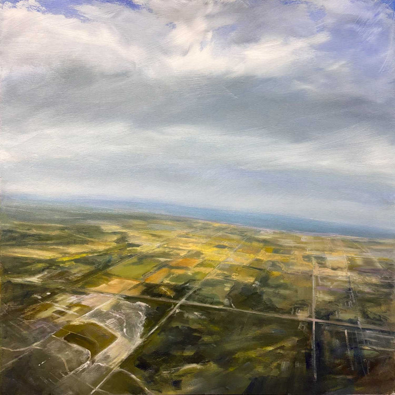 Sunny Day 24" x 24" - Petroff Gallery - Painting