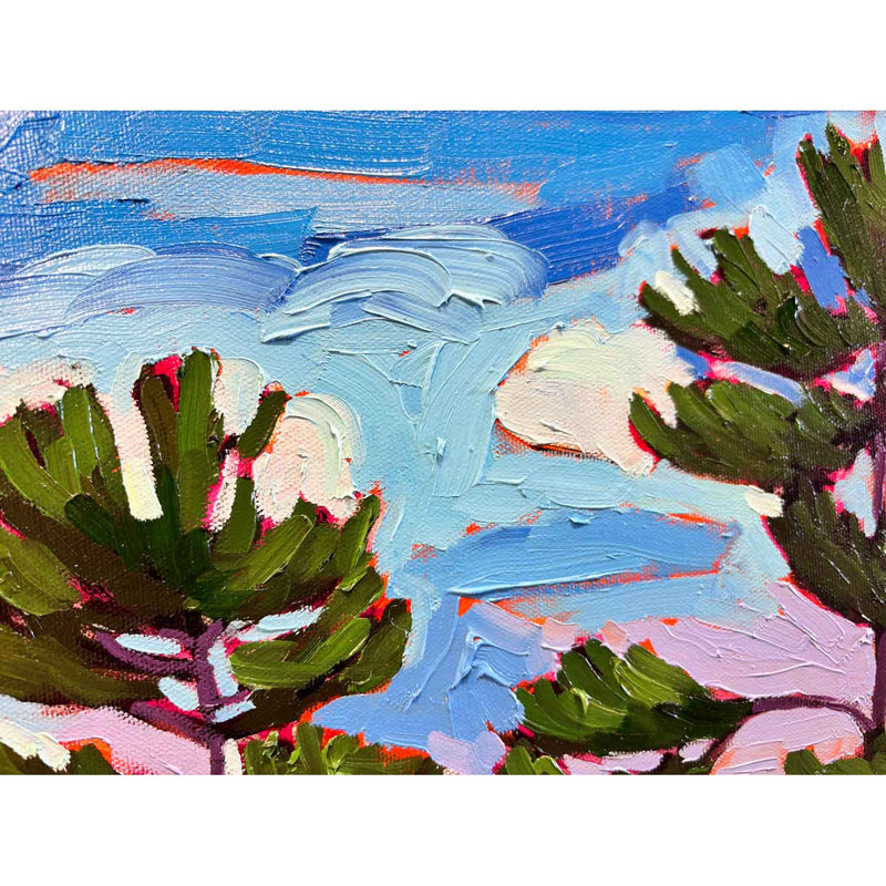 Sunset Paddle 3 40" x 60"