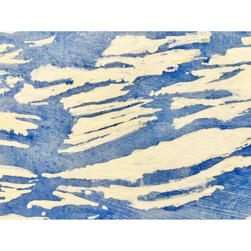 Sunspeckled Trail After An Overnight Snowfall 30" x 32" Petroff Gallery 