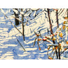 Sunspeckled Trail After An Overnight Snowfall 30" x 32" Petroff Gallery 
