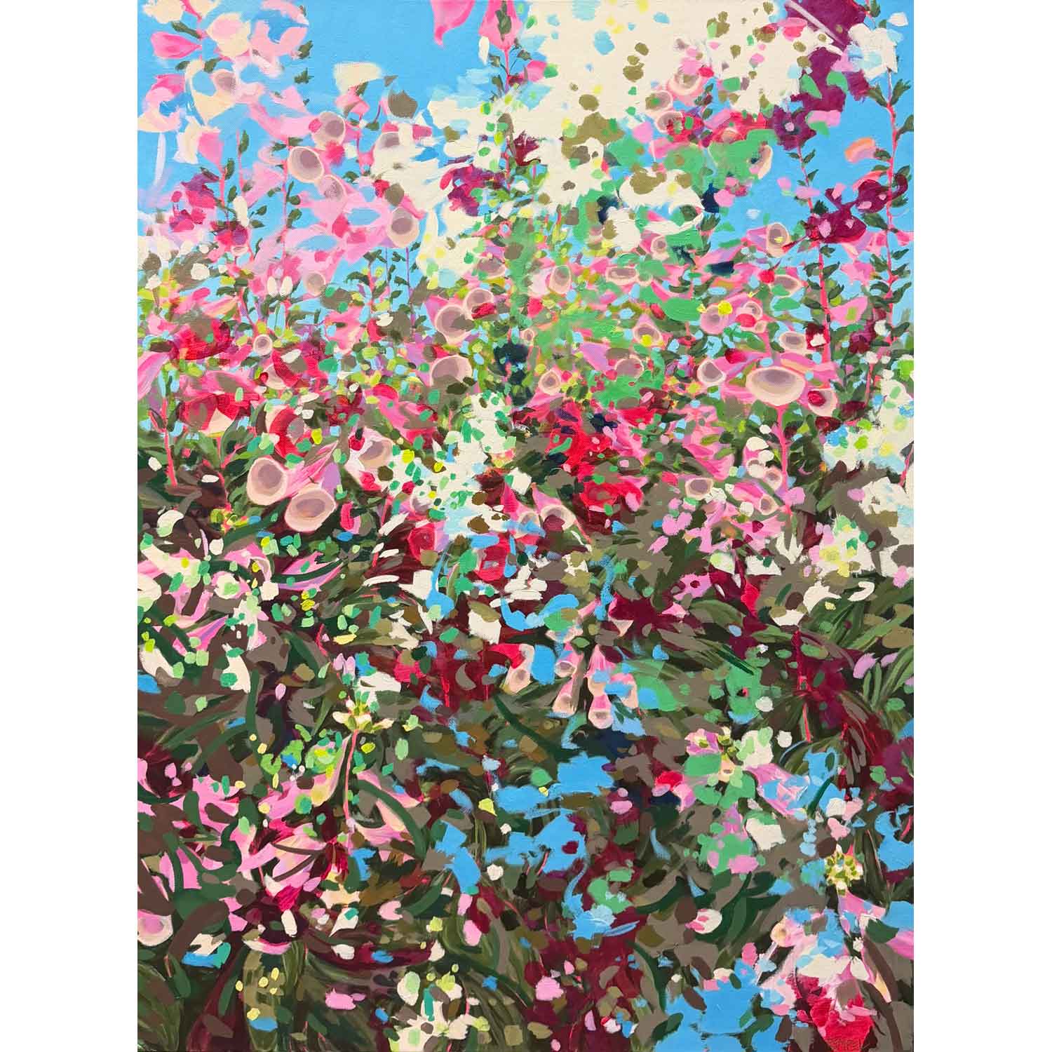Sunsplash 40" x 30" - Petroff Gallery - Painting