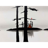 Surprise, Surprise 12" x 60" - Petroff Gallery - Painting