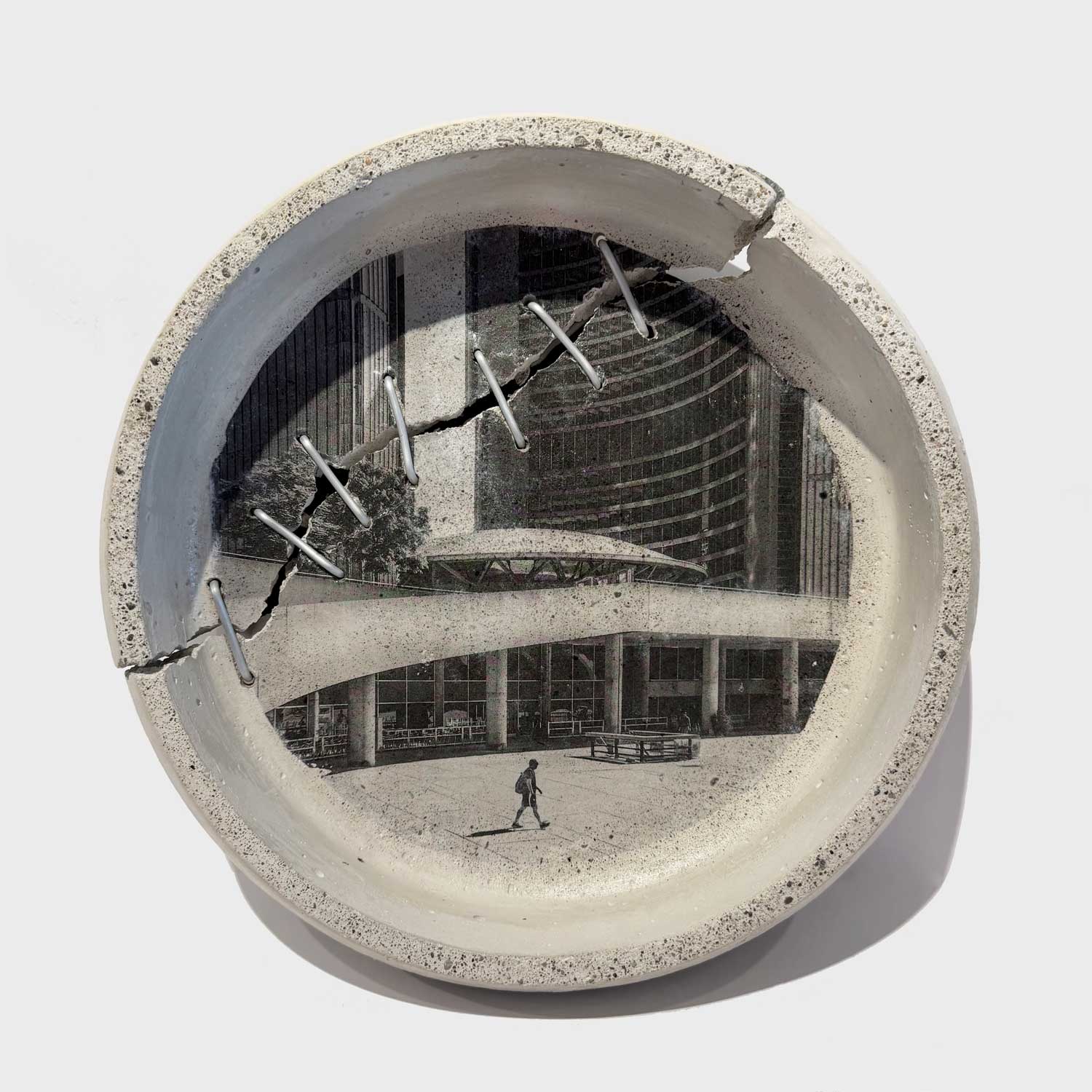 System Error 36 City Hall Toronto - Petroff Gallery - Mixed Media Art