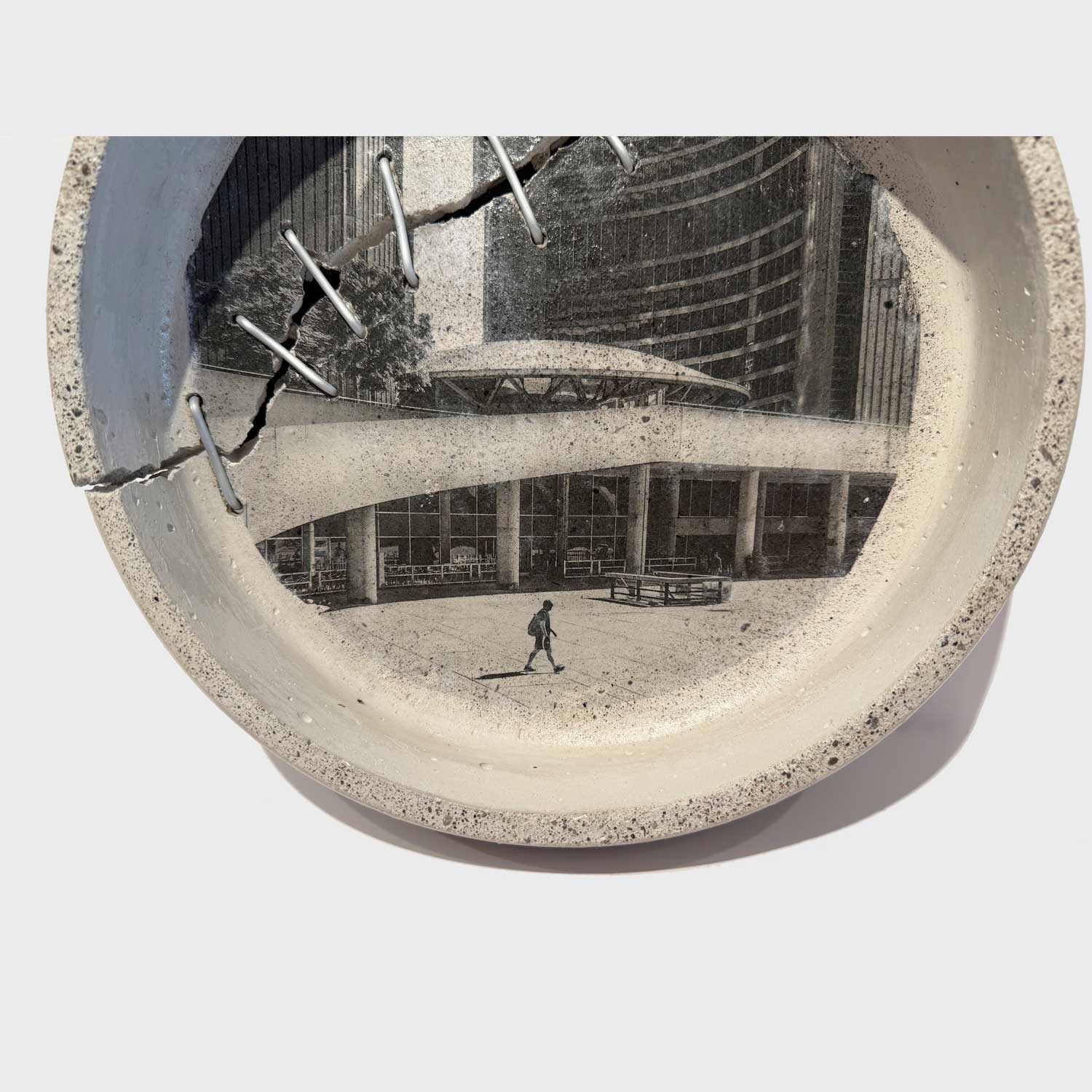 System Error 36 City Hall Toronto - Petroff Gallery - Mixed Media Art