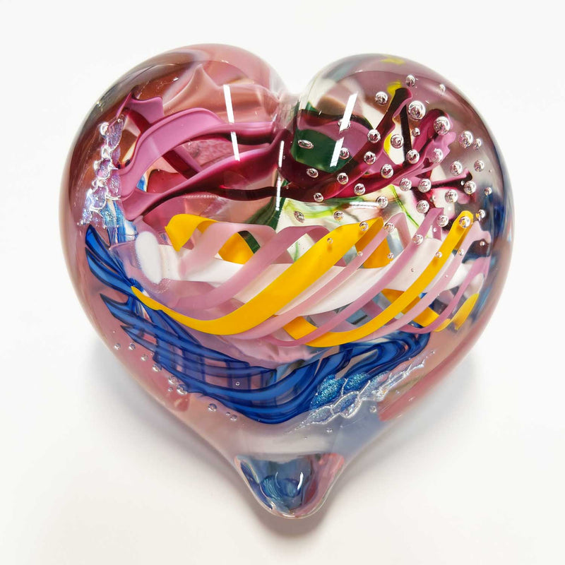 Small Heart 22 - Petroff Gallery - Glass Art