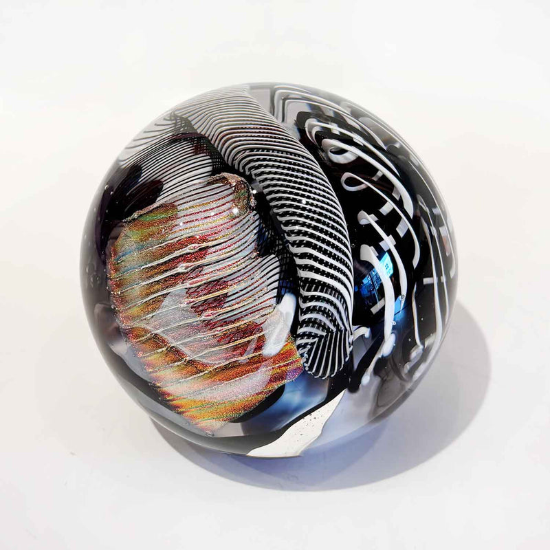 Large Orb 4 - Petroff Gallery - Glass Art