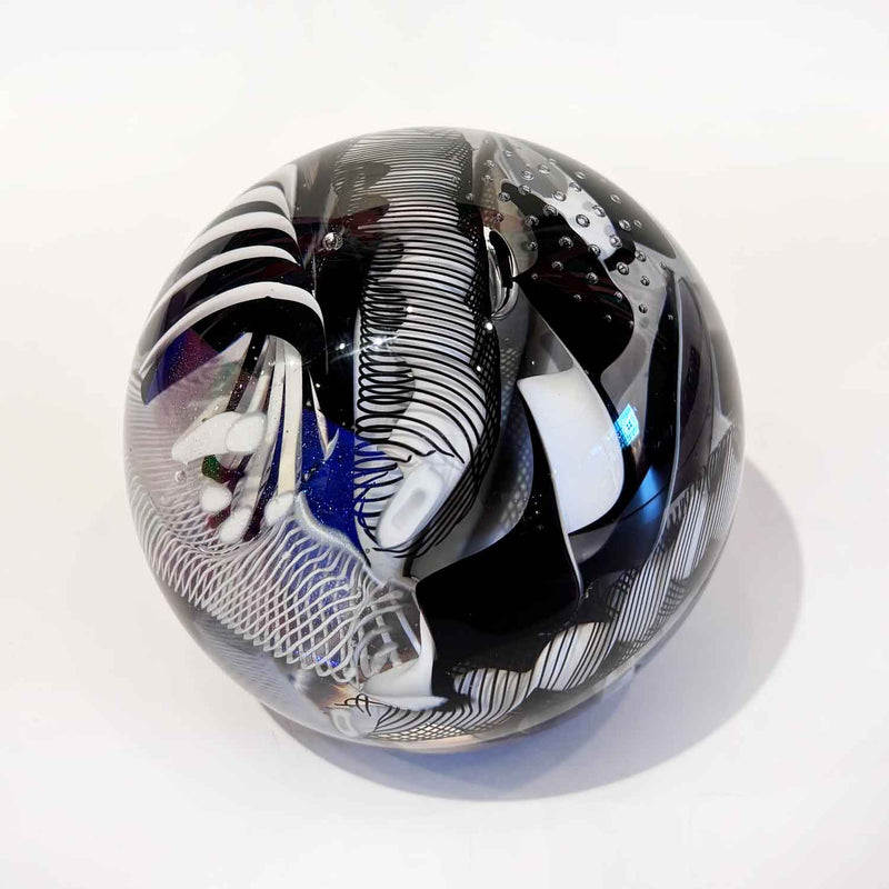 Large Orb 5 - Petroff Gallery - Glass Art