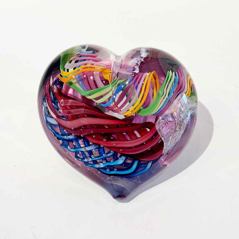 Small Heart 18 - Petroff Gallery - Glass Art