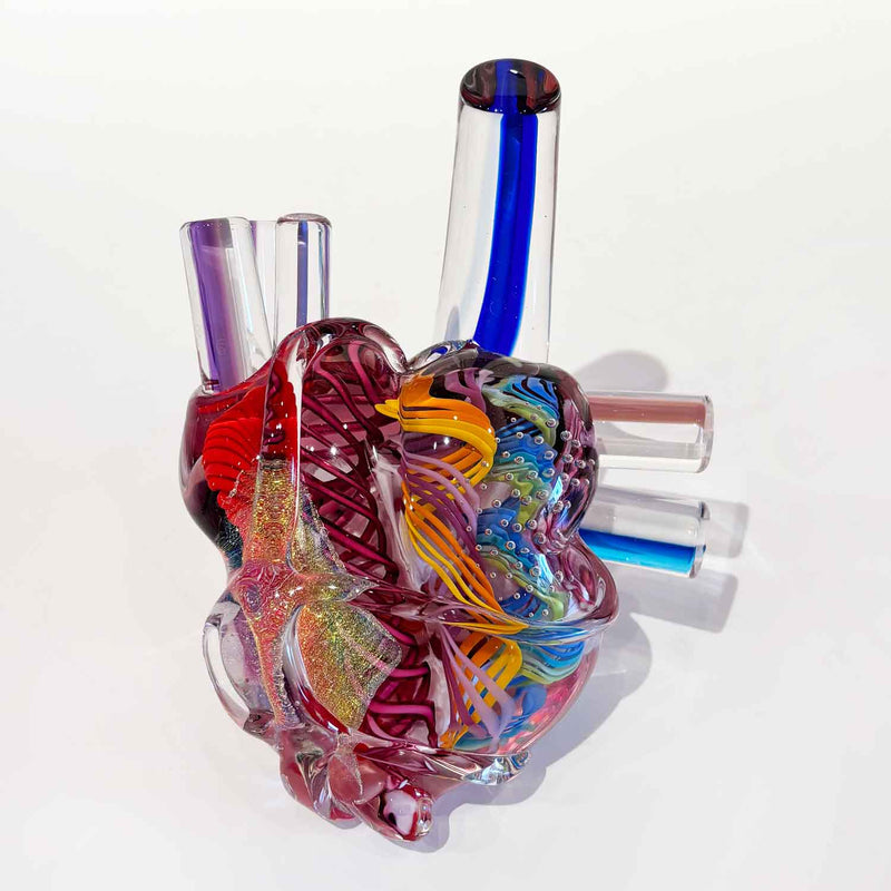 Human Heart 2 - Petroff Gallery - Glass Art