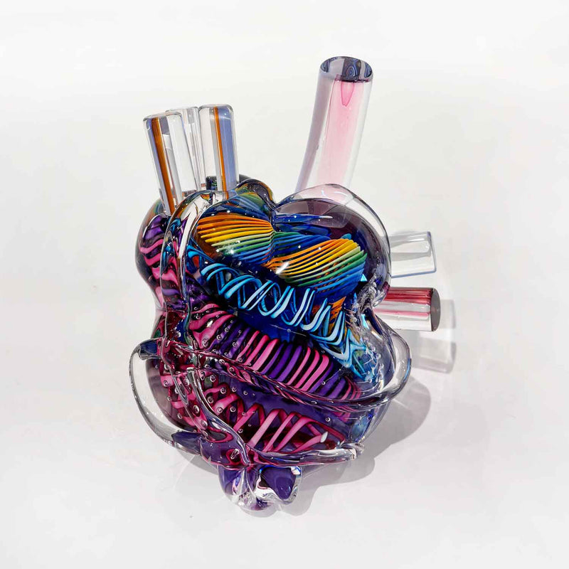 Human Heart 3 - Petroff Gallery - Glass Art