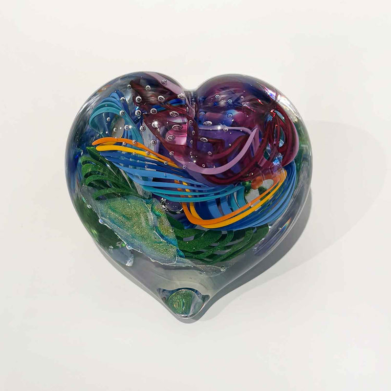 small heart 17 - Petroff Gallery - Glass art