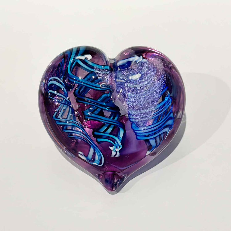 small heart 19 - Petroff Gallery - Glass art