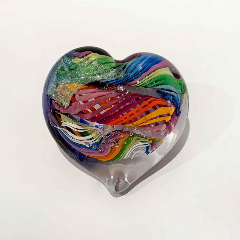 small heart 21 - Petroff Gallery - Glass art