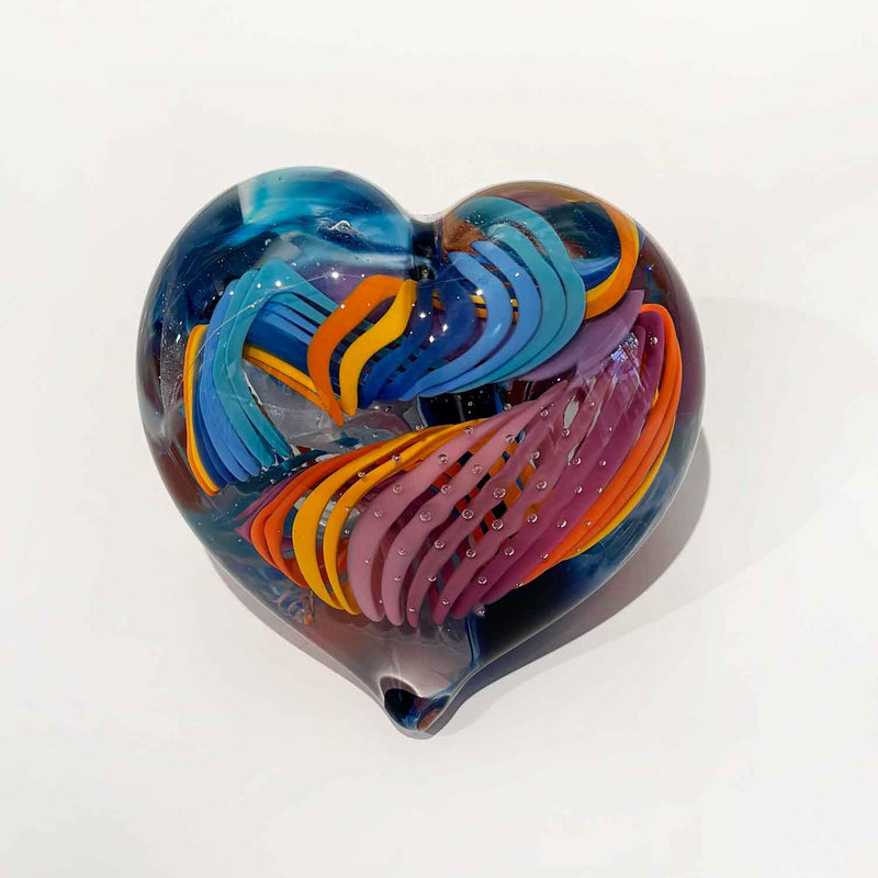 small heart 22 - Petroff Gallery - Glass art