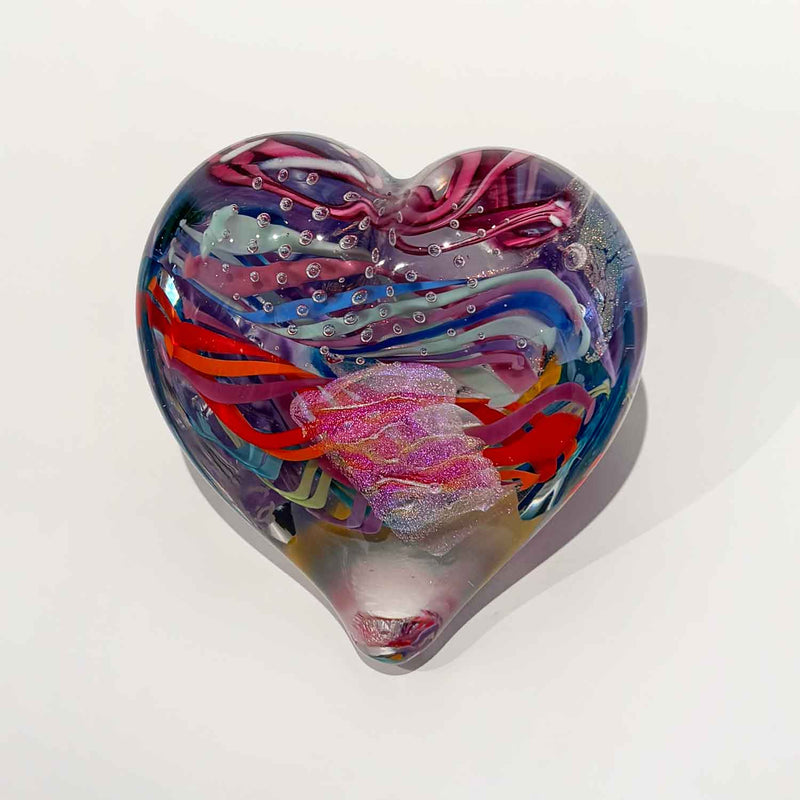 small heart 23 - Petroff Gallery - Glass art
