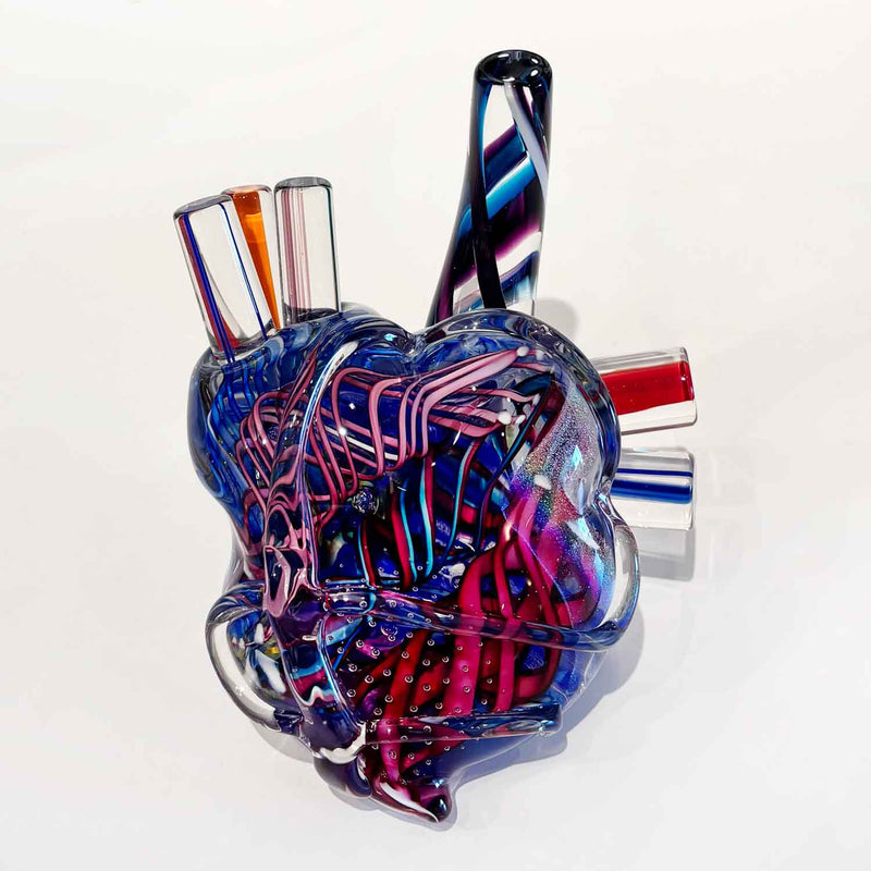 Human Heart 6 - Petroff Gallery - Glass Art