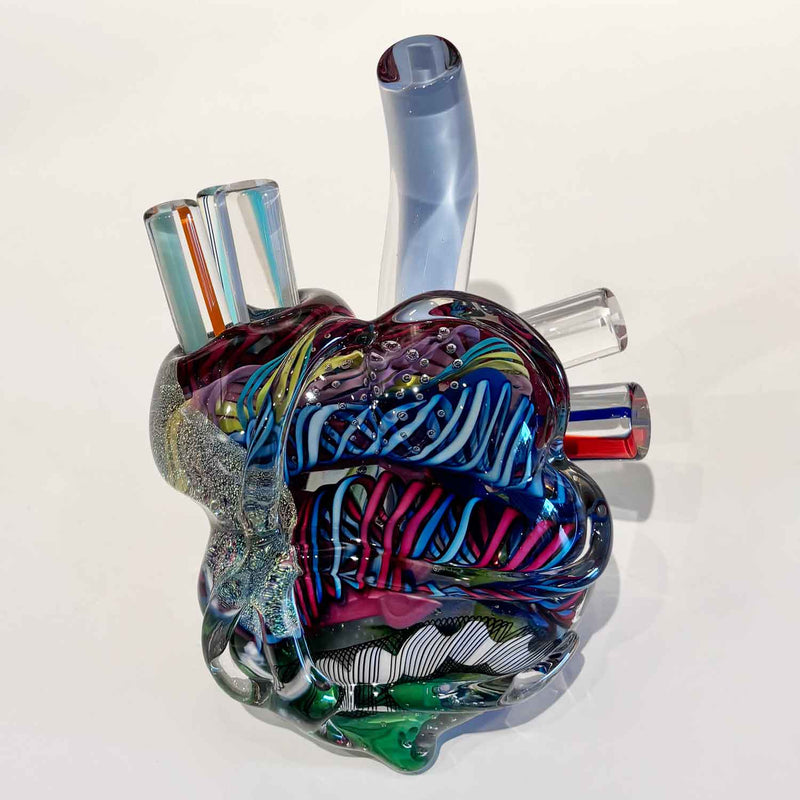 Human Heart 7 - Petroff Gallery - Glass Art