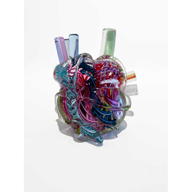 Human Heart 8 - Petroff Gallery- Glass Art