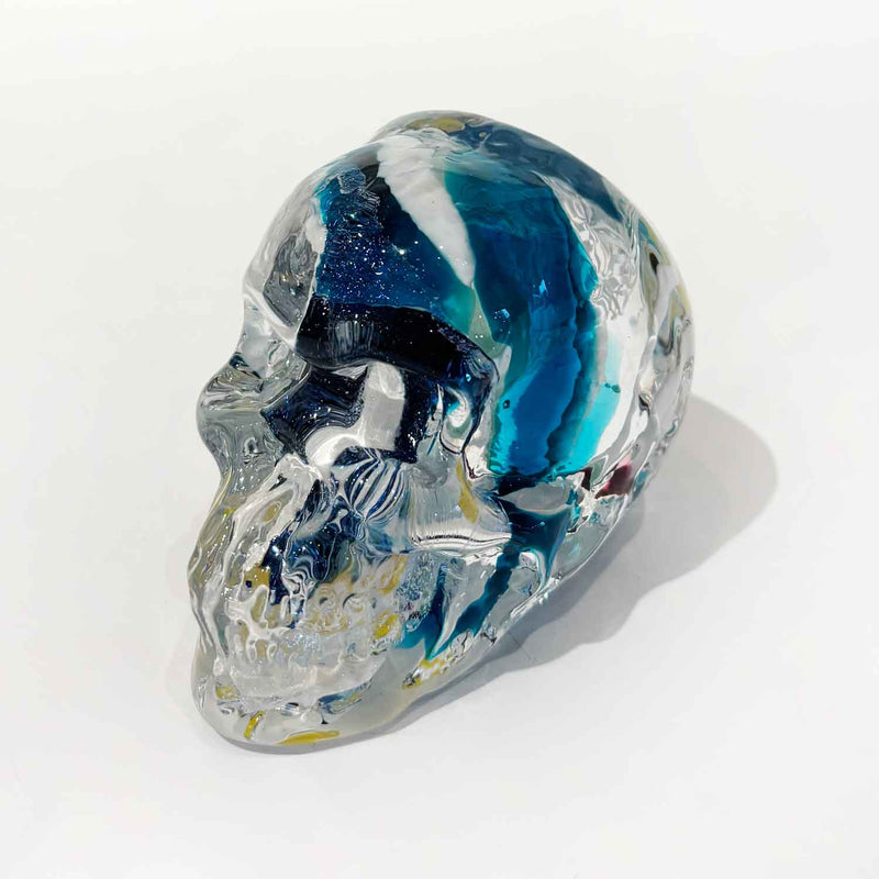 Skull 10 - Petroff Gallery - Glass Art
