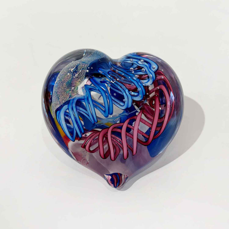 Small Heart 2 - Petroff Gallery - Glass Art