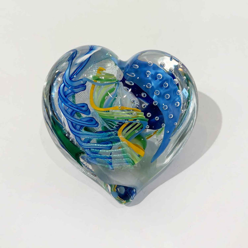 Small Heart 3 - Petroff Gallery - Glass Art