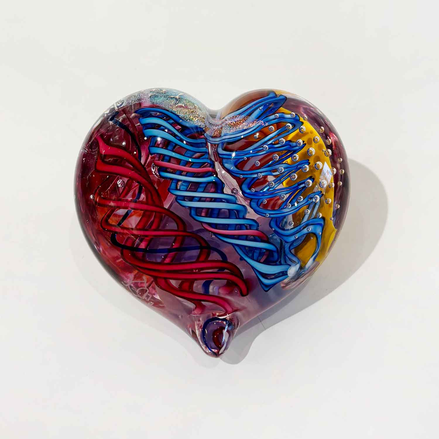 Small Heart 4 - Petroff Gallery - Glass Art