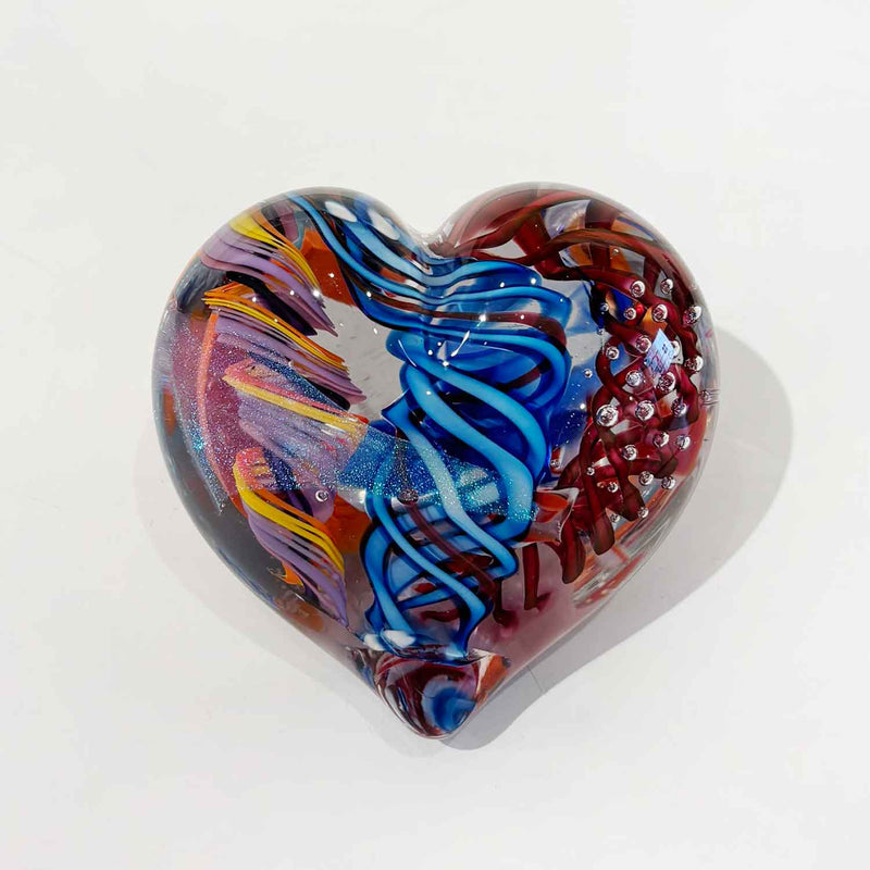 Small Heart 7 - Petroff Gallery - Glass Art