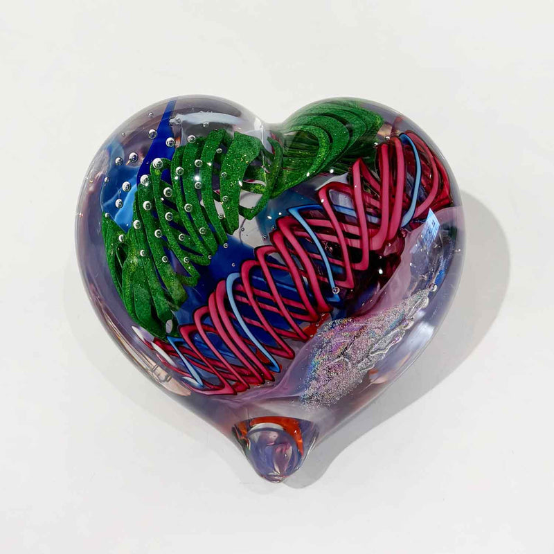 Small Heart 8 - Petroff Gallery - Glass Art