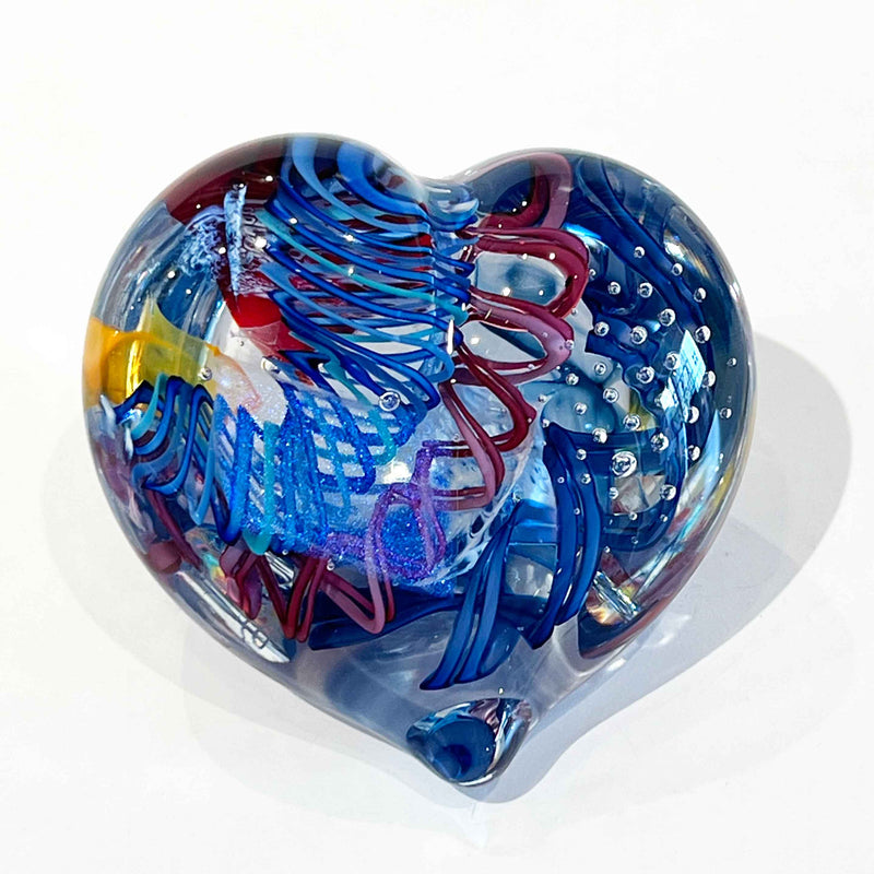 Small Heart - Petroff Gallery - Glass Art