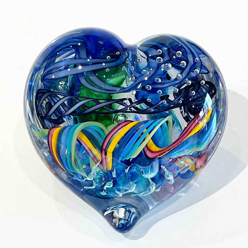 Small Heart - Petroff Gallery - Glass Art