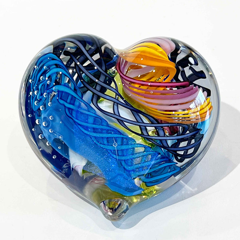 Small Heart - Petroff Gallery - Glass Art