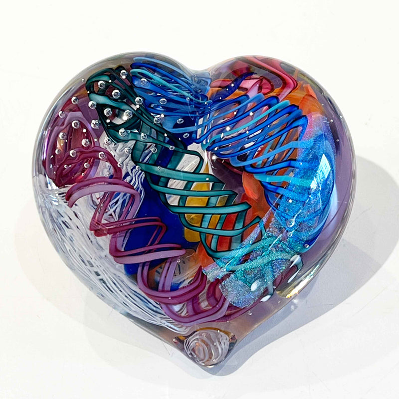Small Heart - Petroff Gallery - Glass Art