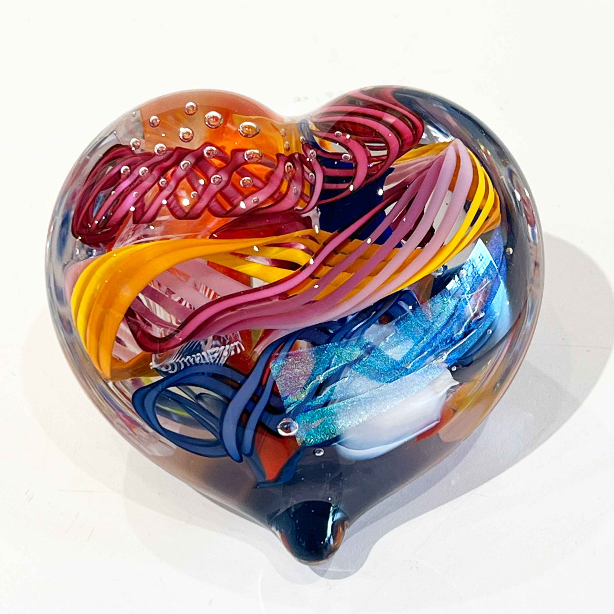 Small Heart - Petroff Gallery - Glass Art