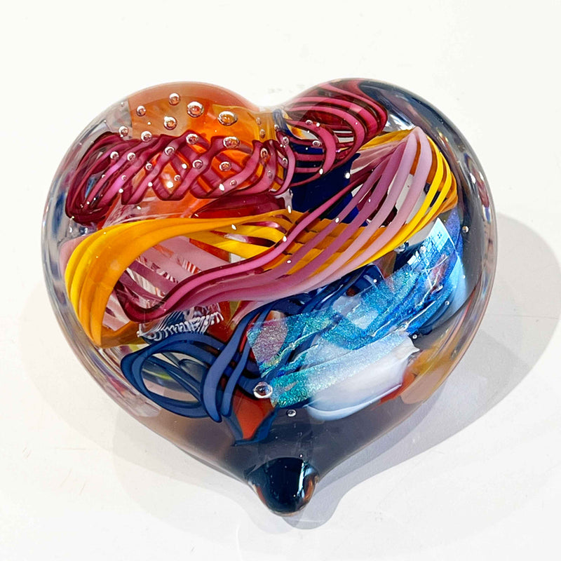 Small Heart - Petroff Gallery - Glass Art