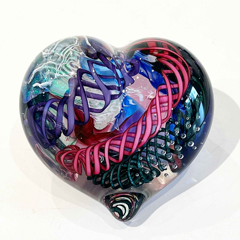 Small Heart - Petroff Gallery - Glass Art