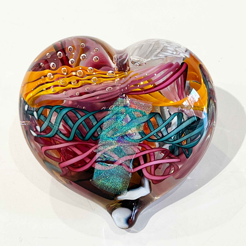 Small Heart - Petroff Gallery - Glass Art