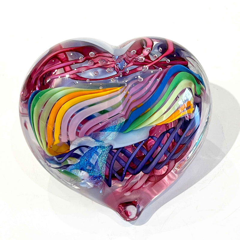 Small Heart - Petroff Gallery - Glass Art