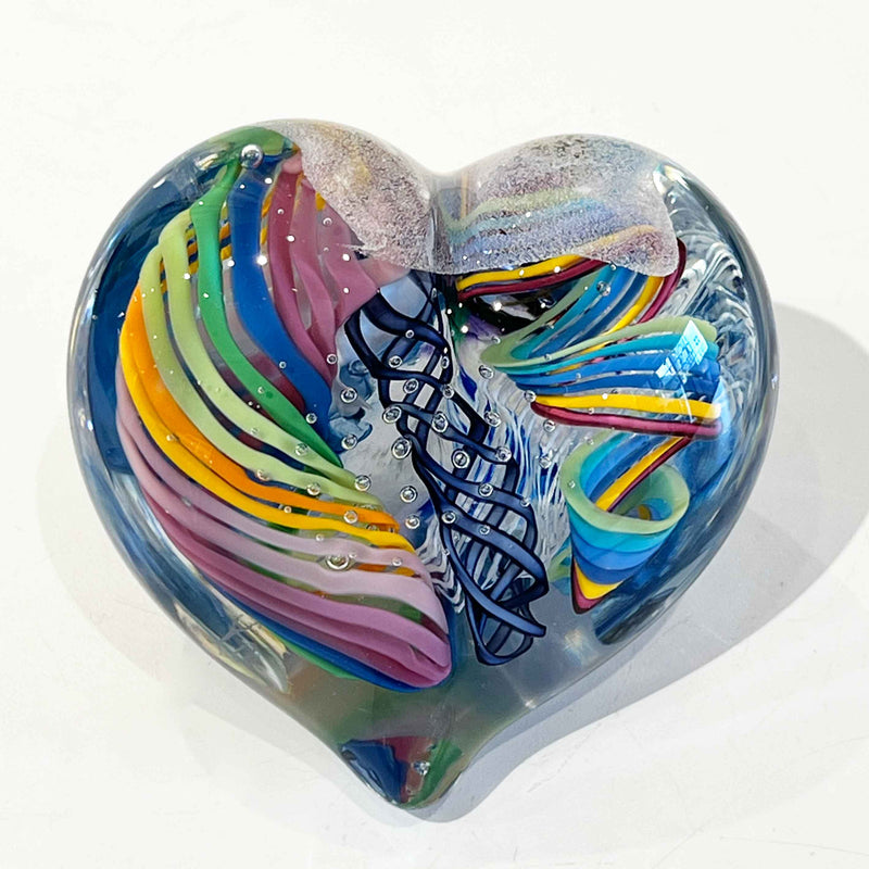 Small Heart - Petroff Gallery - Glass Art