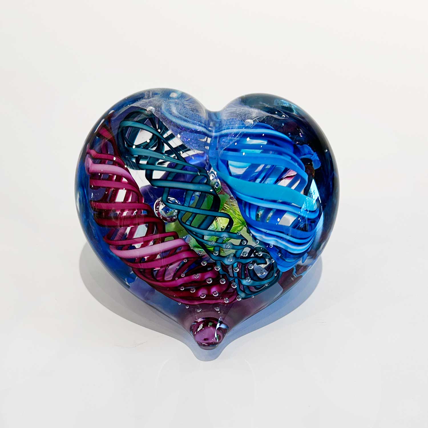 Small Heart - Petroff Gallery - Glass Art