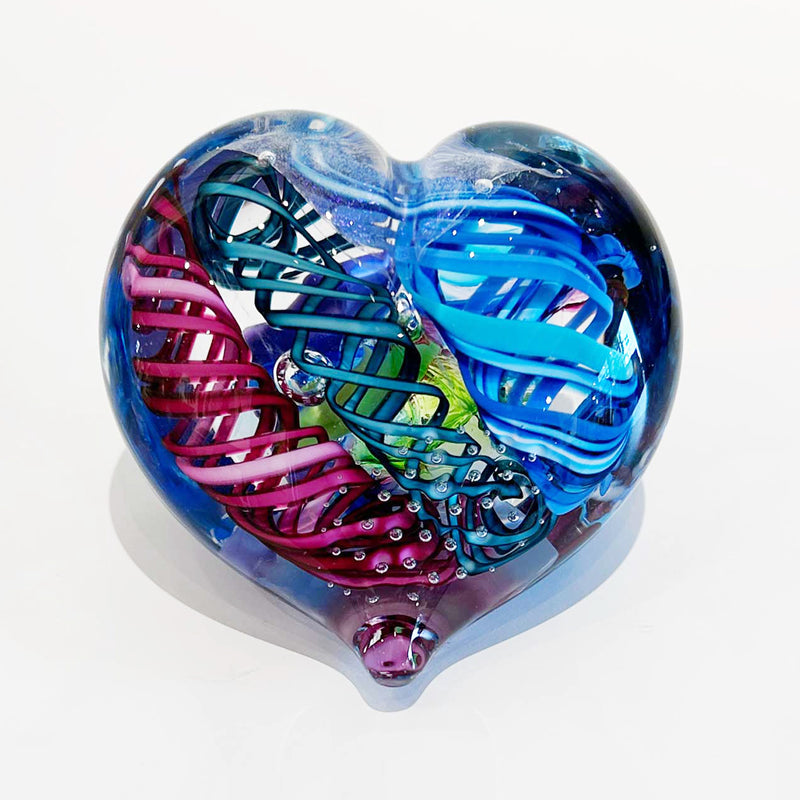Small Heart - Petroff Gallery - Glass Art