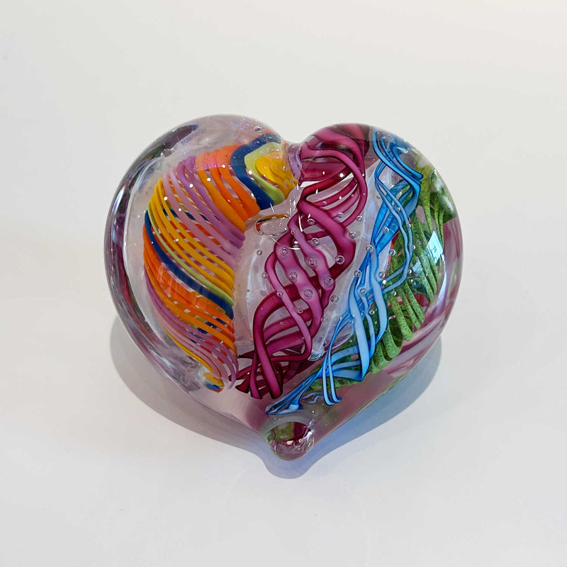 Small Heart - Petroff Gallery - Glass Art
