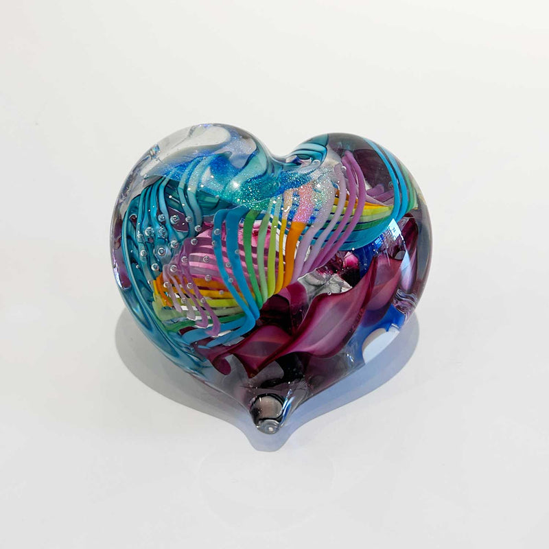 Small Heart - Petroff Gallery - Glass Art