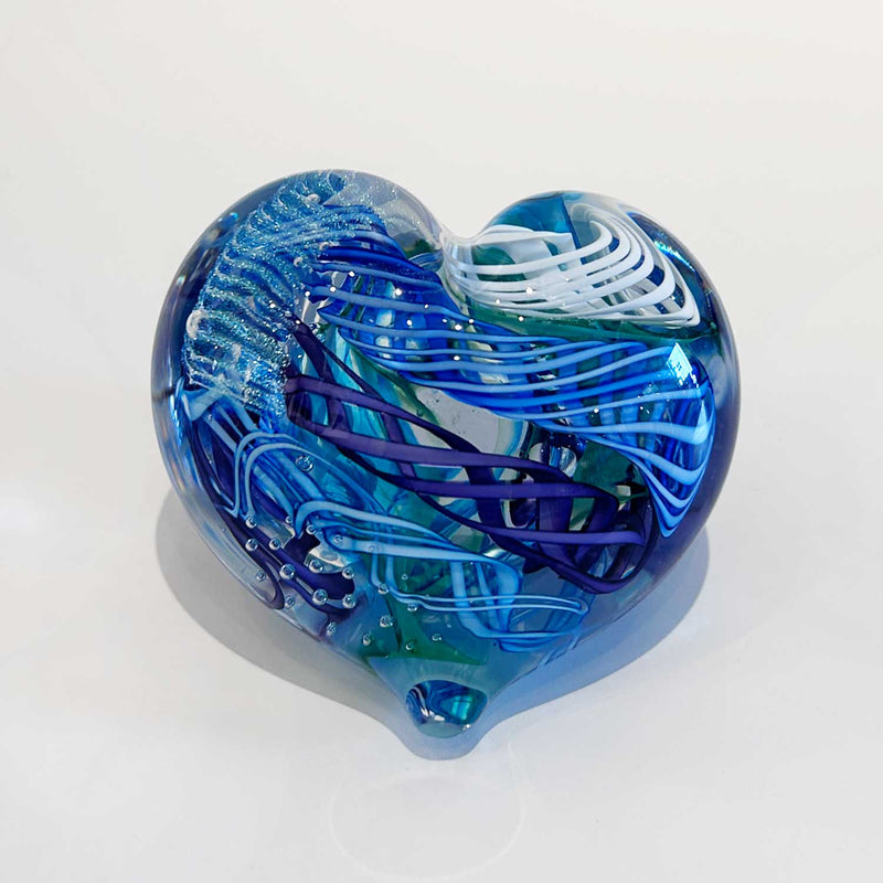 Small Heart - Petroff Gallery - Glass Art