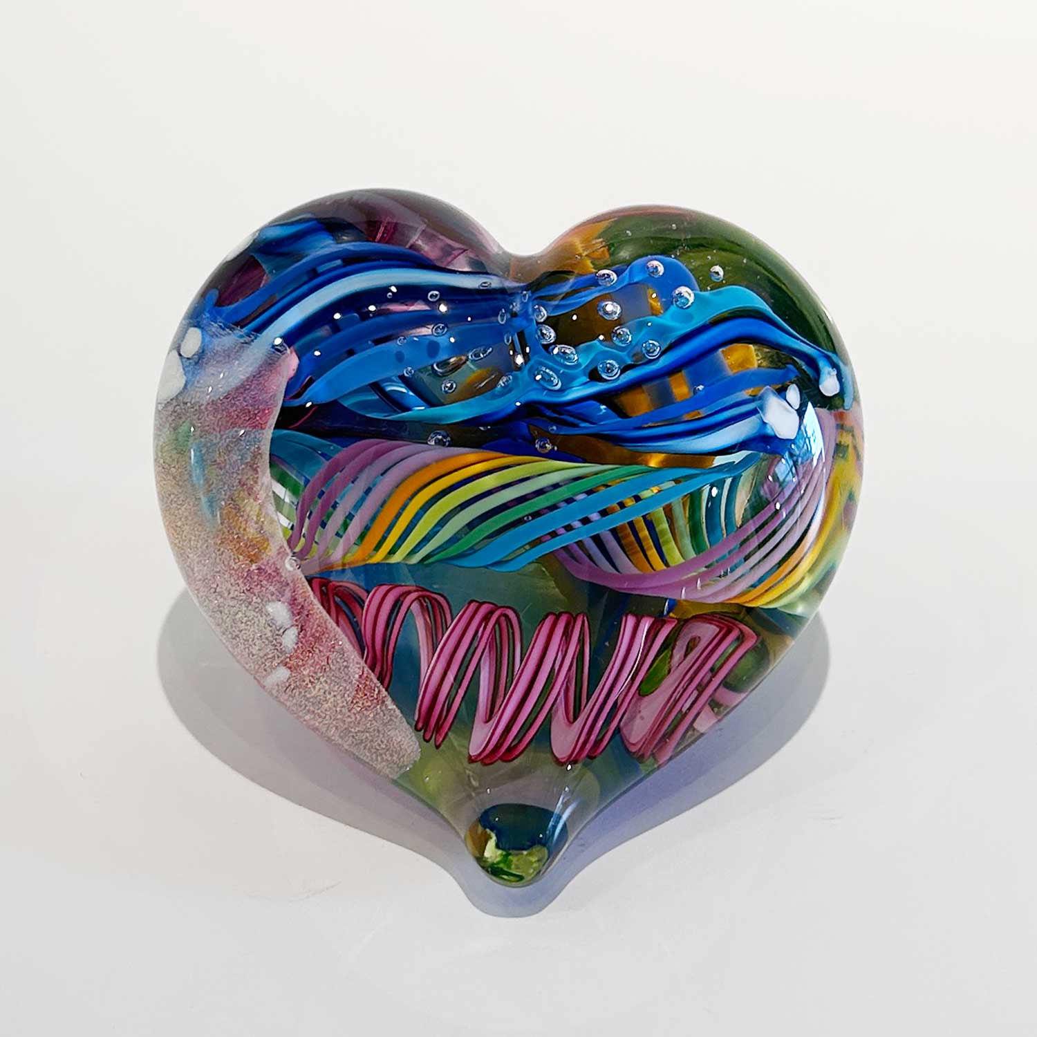 Small Heart - Petroff Gallery - Glass Art