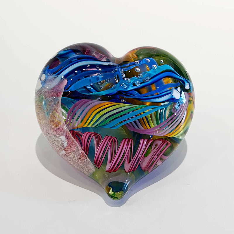 Small Heart - Petroff Gallery - Glass Art