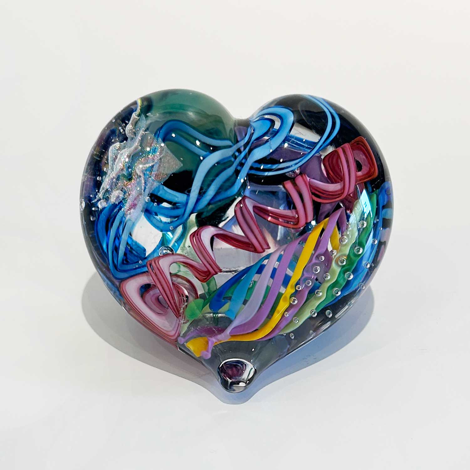 Small Heart - Petroff Gallery - Glass Art