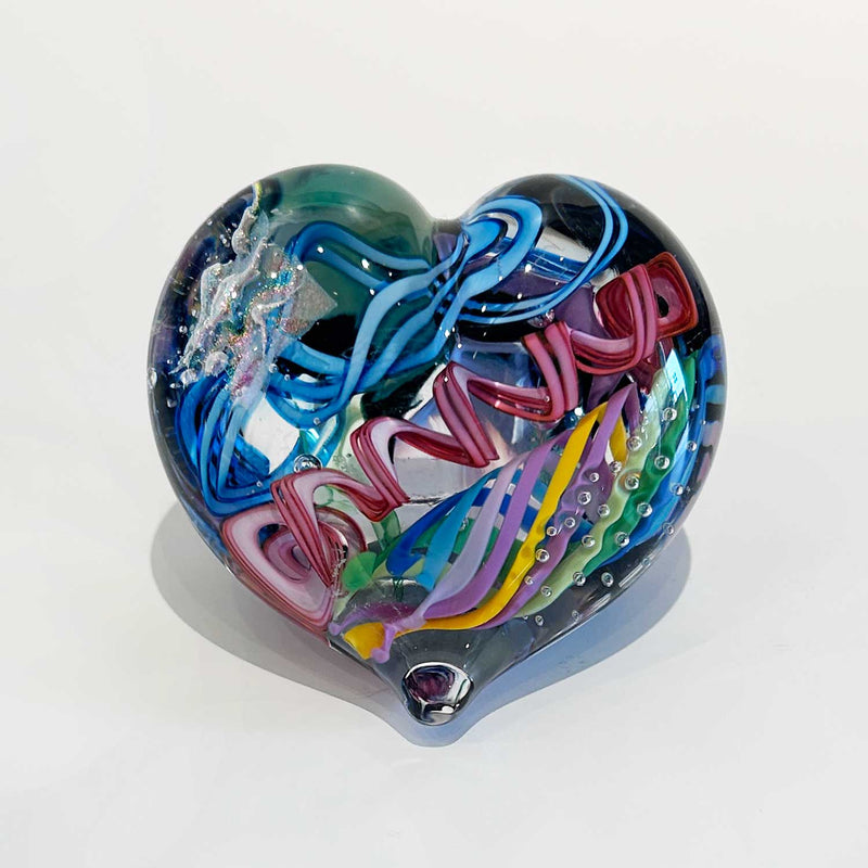 Small Heart - Petroff Gallery - Glass Art